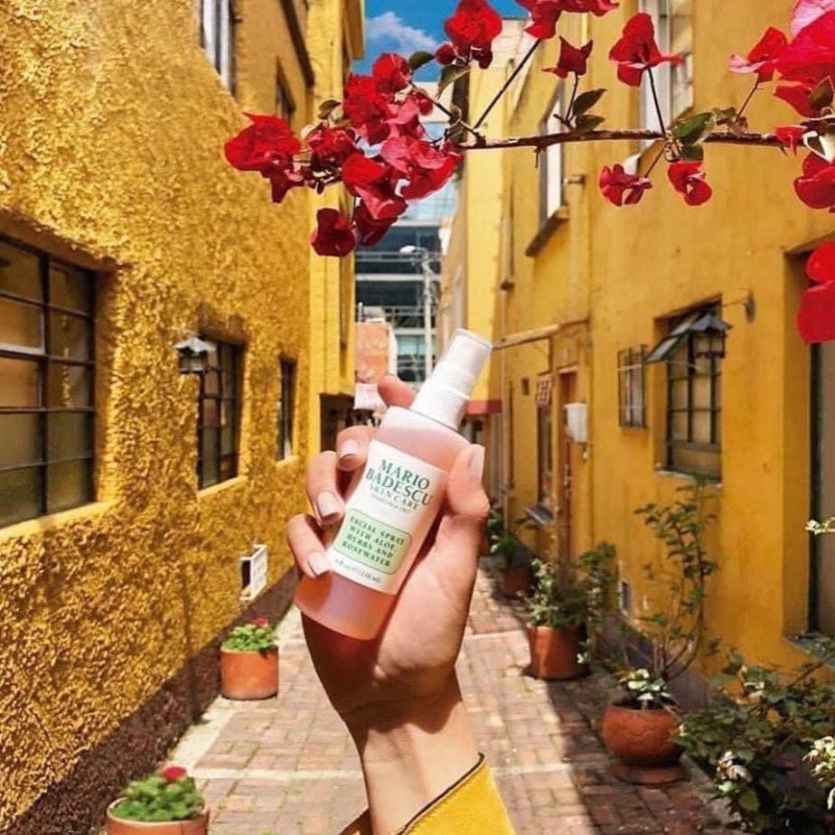 Xịt khoáng Mario Badescu Facial Spray With Aloe Herbs & Rosewater 59ml - 29ml - 118ml