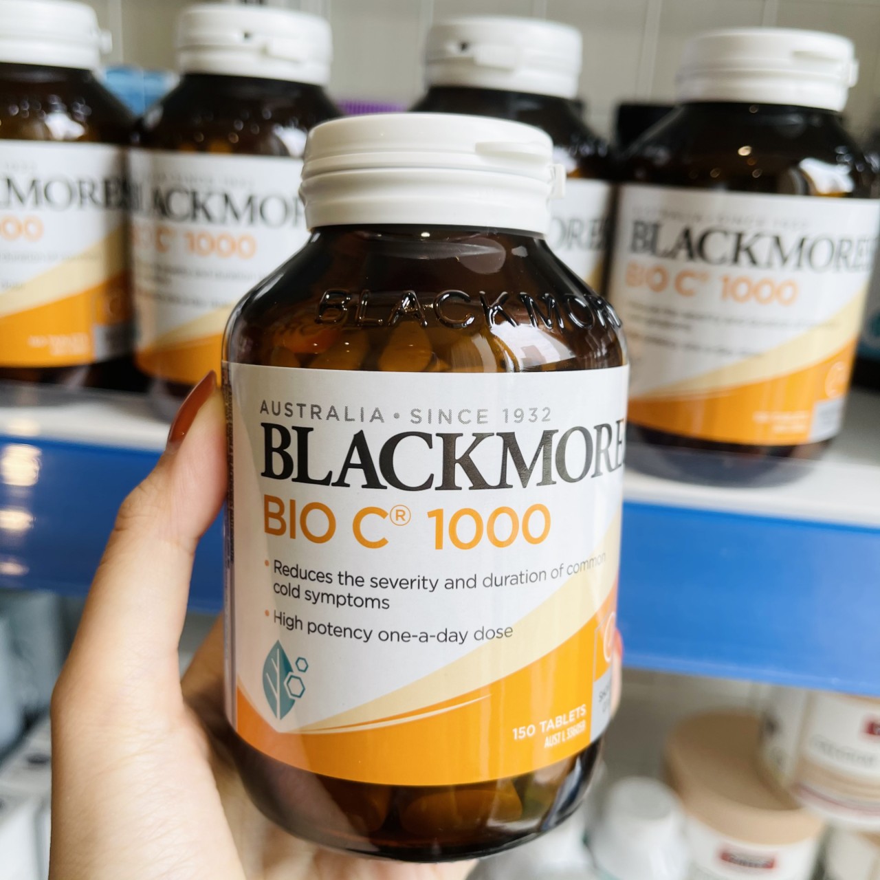 Vitamin c blackmores 1000mg lọ 150 viên