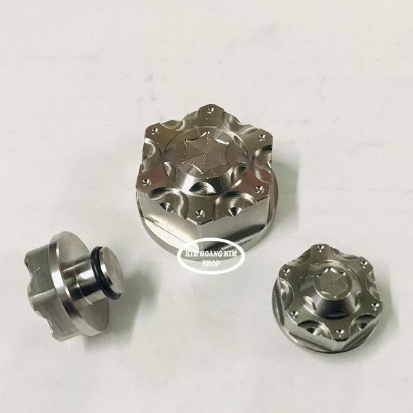 3 ỐC INOX gắn Chảng Ba dành cho SATRIA,RAIDER FI 2018,2019