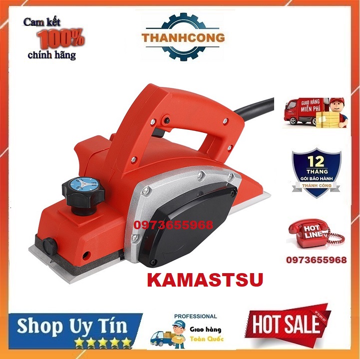 Máy bào gỗ kamastsu ✨ chính hãng ✨ máy bào gỗ cầm tay công suất 650w công nghệ nhật bản