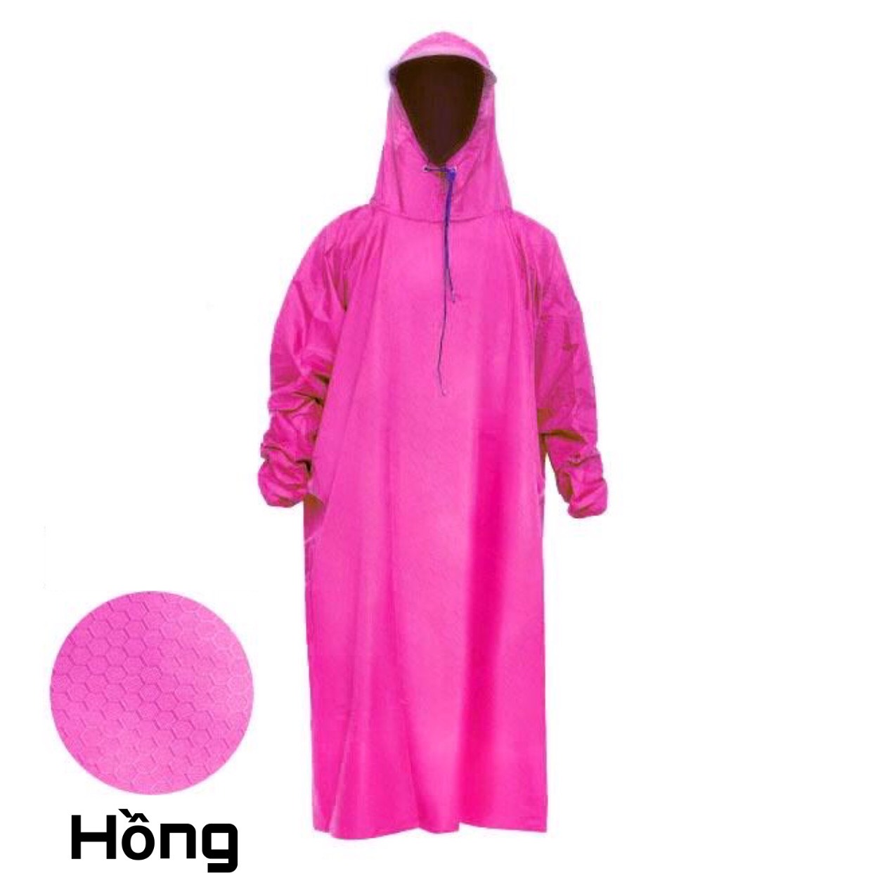 Áo mưa bít 2 bên da cá