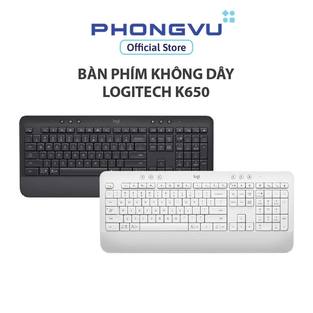 Bàn phím không dây Logitech K650 - Bảo hành 12 tháng