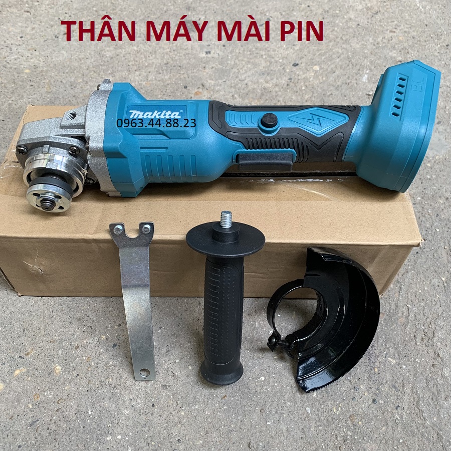 Thân máy mài chân pin phổ thông makita không chổi than
