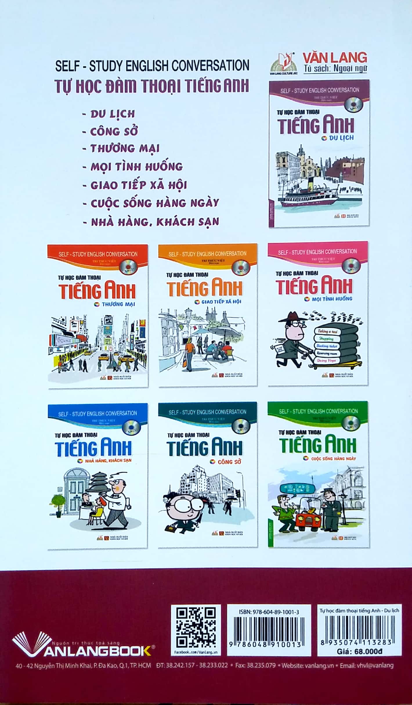 Fahasa - tự học đàm thoại tiếng anh - du lịch