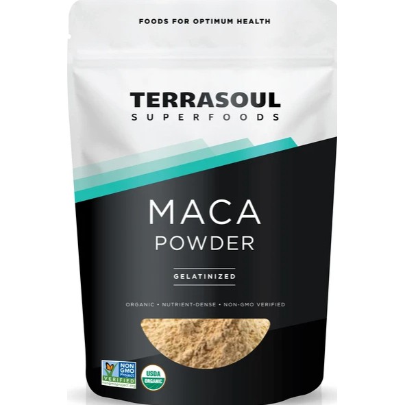 Bột nhân sâm Maca Peru hữu cơ Terrasoul 170g