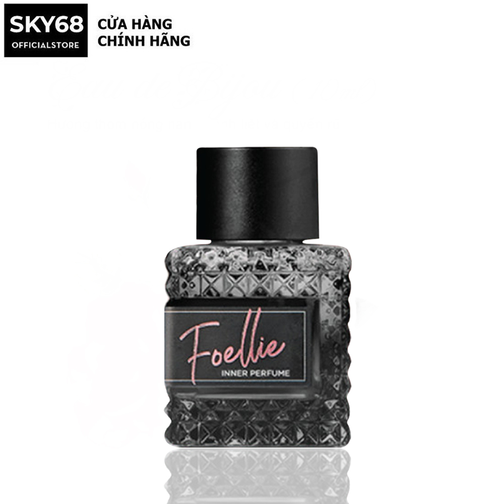 [MẪU MỚI] Nước hoa vùng kín Hương Hoa Hồng Nồng Nàn, Quyến Rũ Foellie - ĐEN 10ml