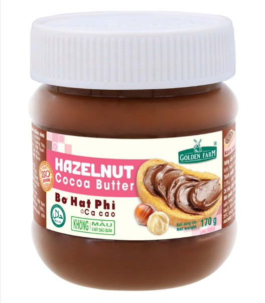 Bơ hạt phỉ (Hazelnut) ca cao Golden farm
