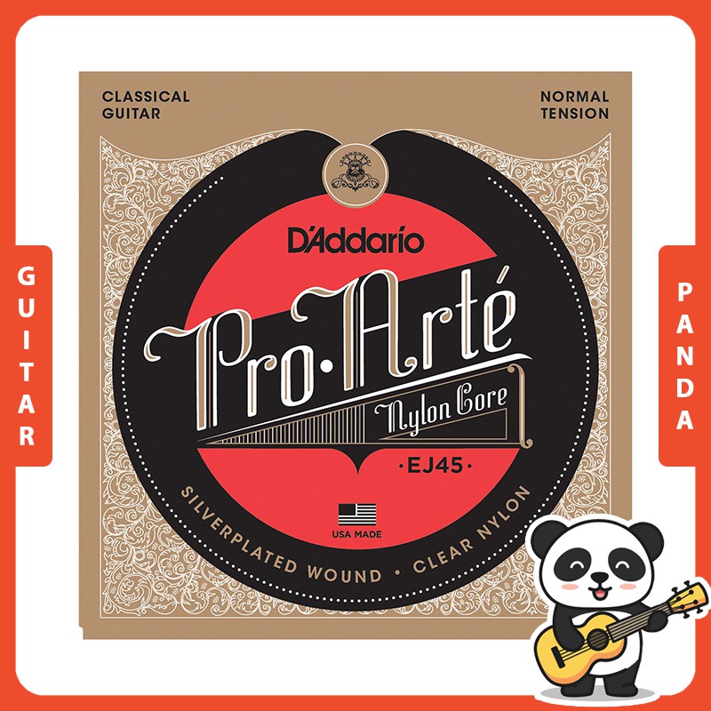 Dây đàn guitar classic d'addario ej45