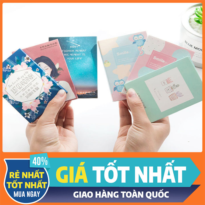 Giấy Thấm Dầu Hút Nhờn giảm mụn tiện lợi Gói 50 tờ