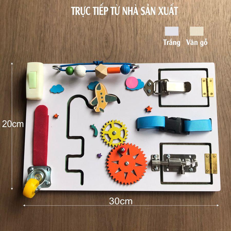 Bảng đồ chơi busy mini cho bé, nhỏ gọn