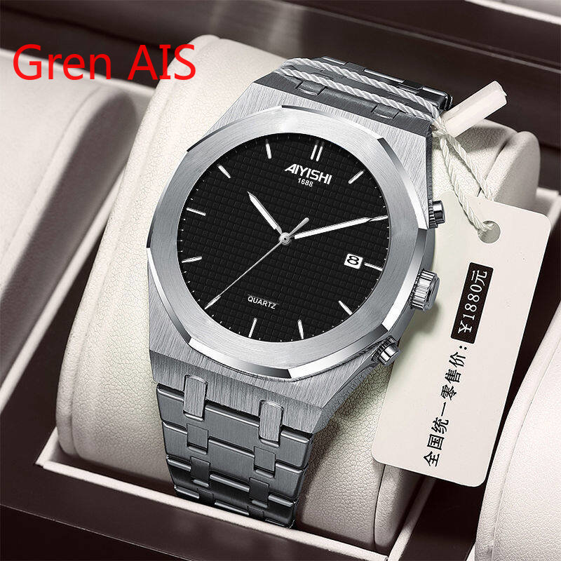 Đồng hồ cơ tự động dạ quang chống thấm nước đồng hồ nam cao cấp lịch đẹp trai thương hiệu nổi tiếng