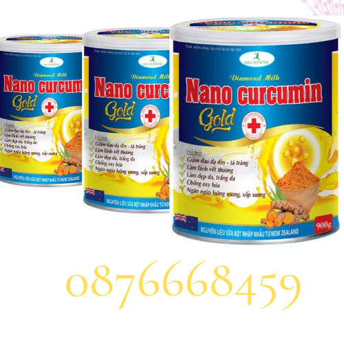 Sữa nghệ Nano curcumin gold chính hãng cty dược hải dương