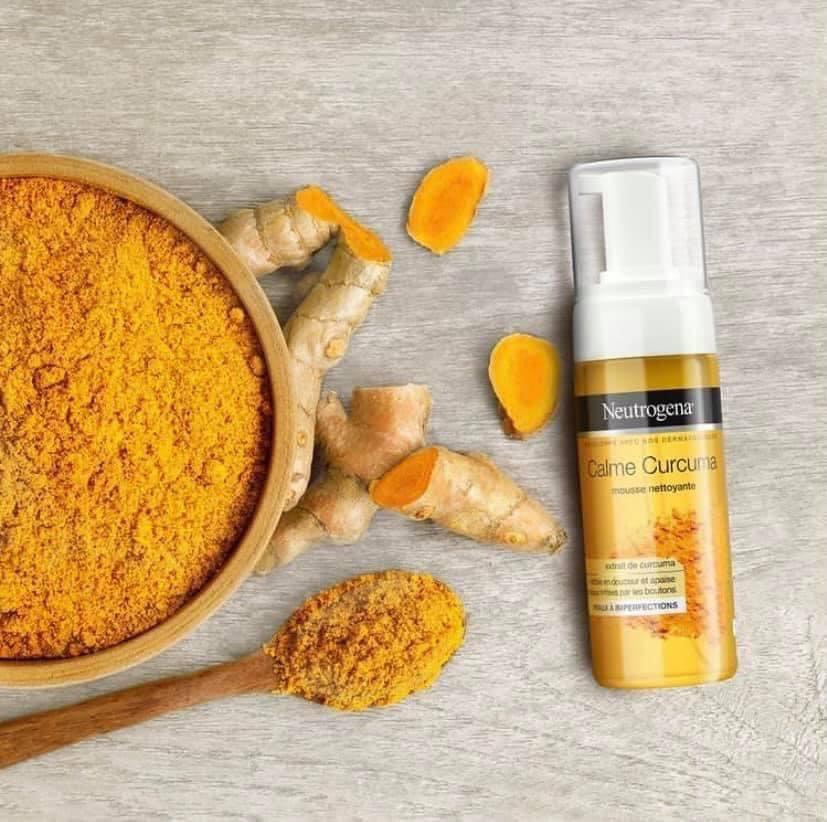 SỮA RỬA MẶT NGHỆ NEUTROGENA CALME CURCUMA MOUSSE NETTOYANTE  TRẮNG DA, MỜ THÂM, CHỐNG LÃO HOÁ, DẠNG BỌT XỊT 50ml