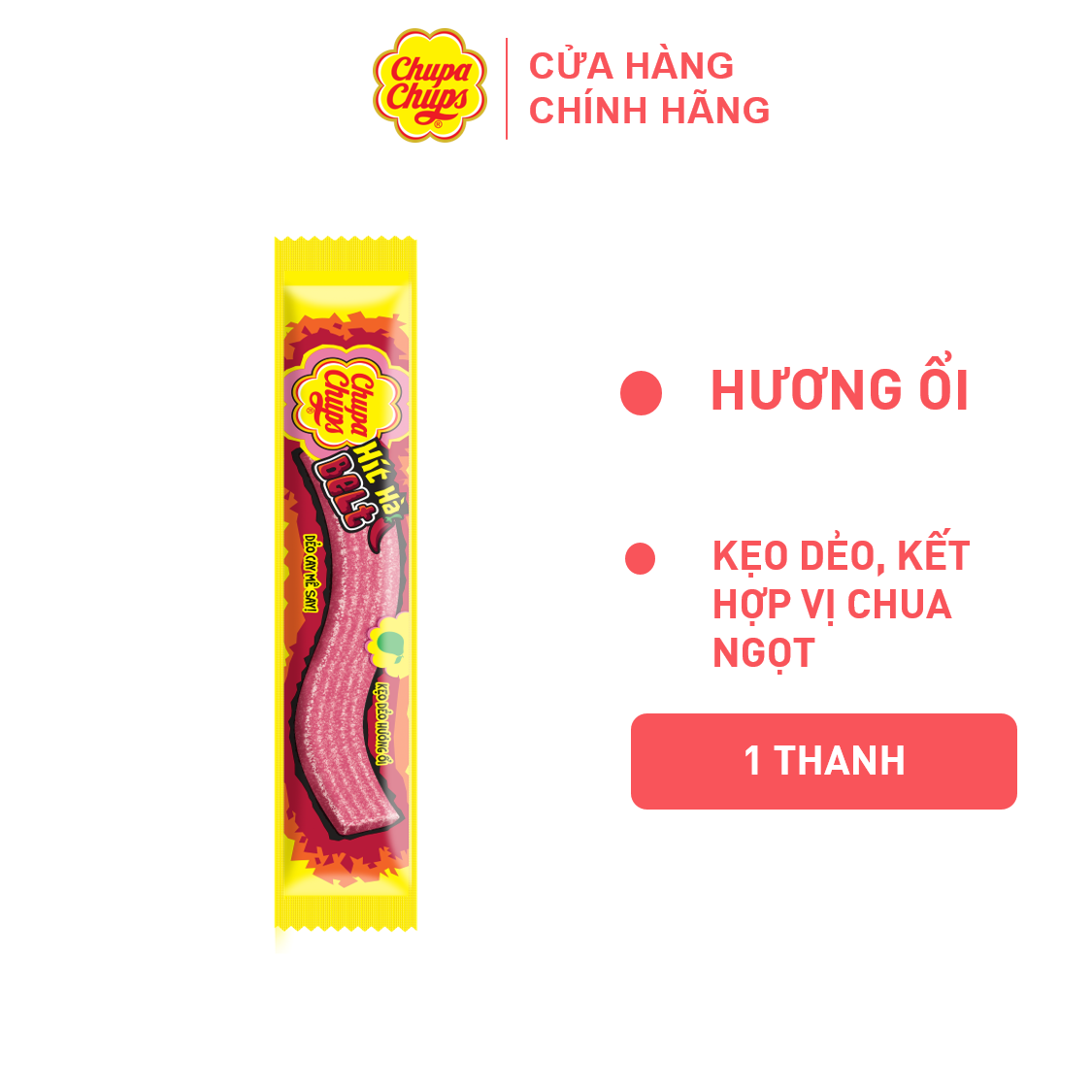 Kẹo dẻo Hít Hà Hương Ổi