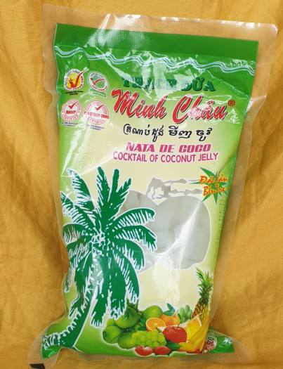 Thạch dừa minh châu bến tre - túi 500gram