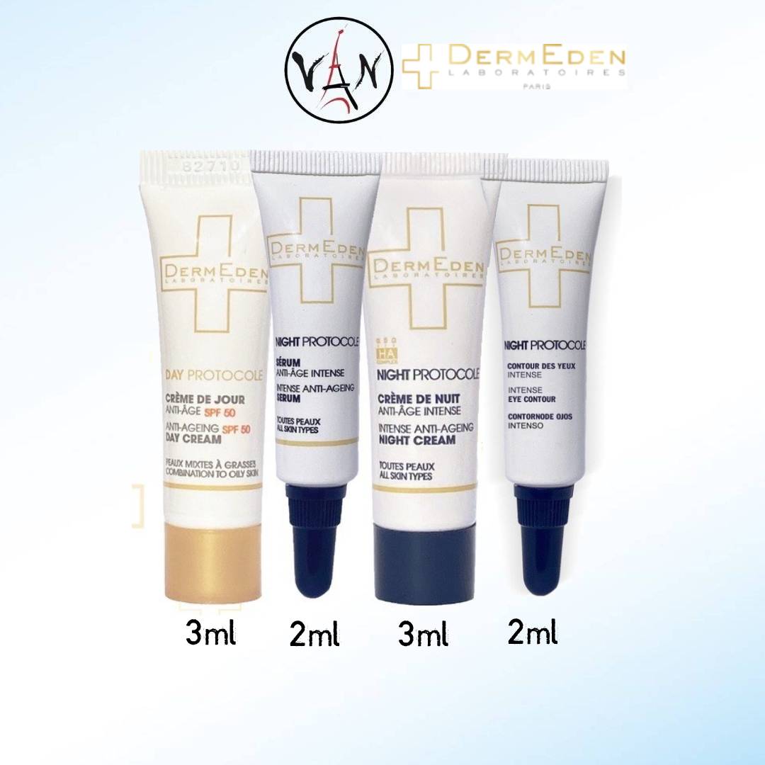 Bộ chăm sóc da chống lão hóa Dermeden dạng mini size