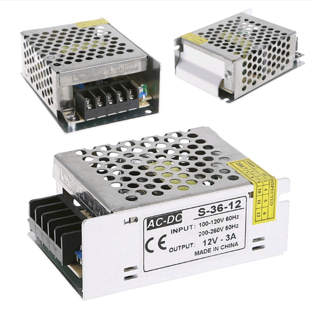 Nguồn tổ ong 12v 3a bộ chuyển đổi nguồn điện 100-240v ra 12v3a
