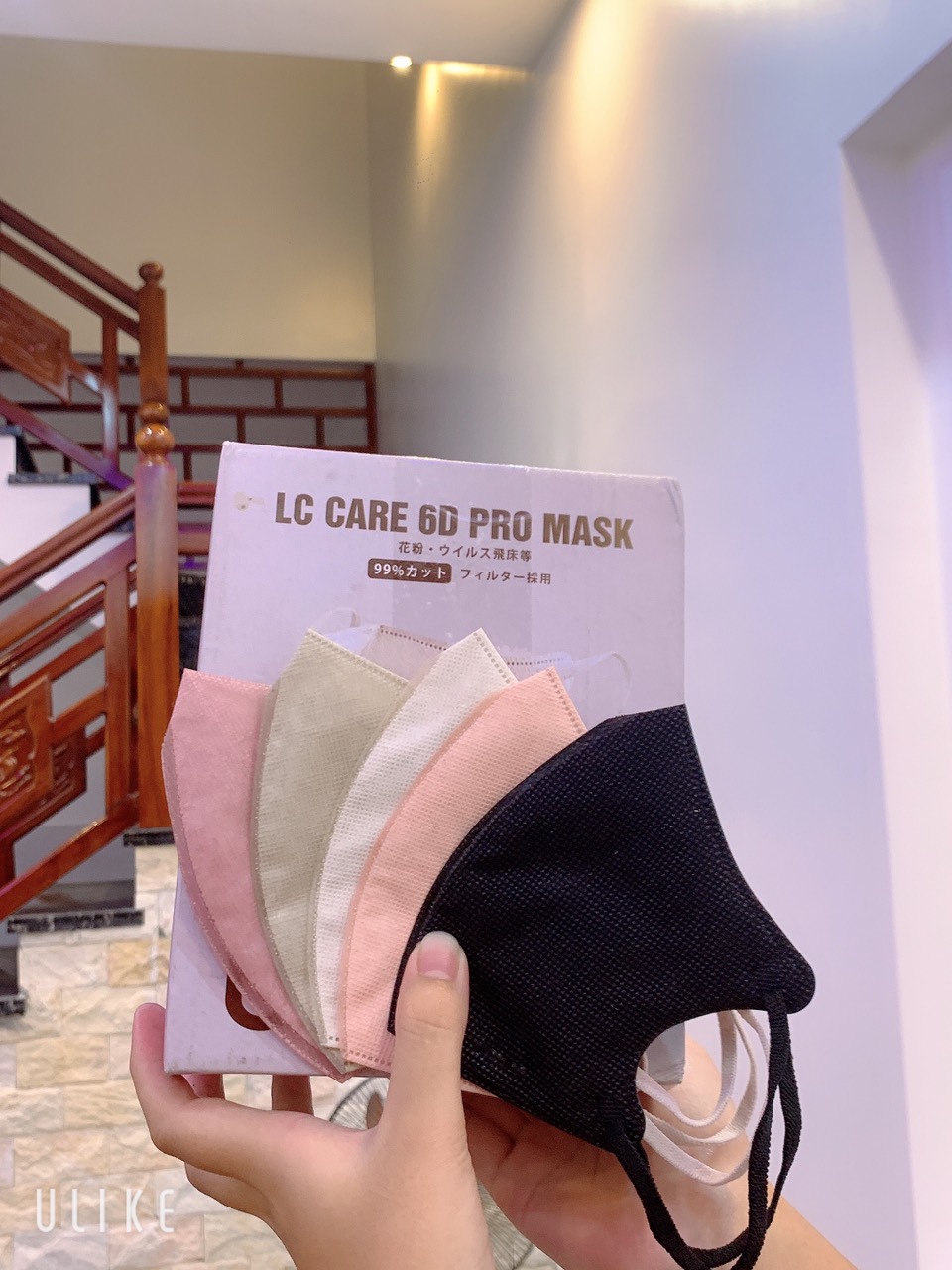 Gói 10 cái khẩu trang 6D Pro Umimask Long Châu