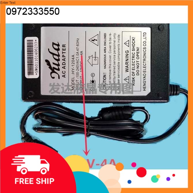 Nguồn adaptor 12v-4A chui lớn