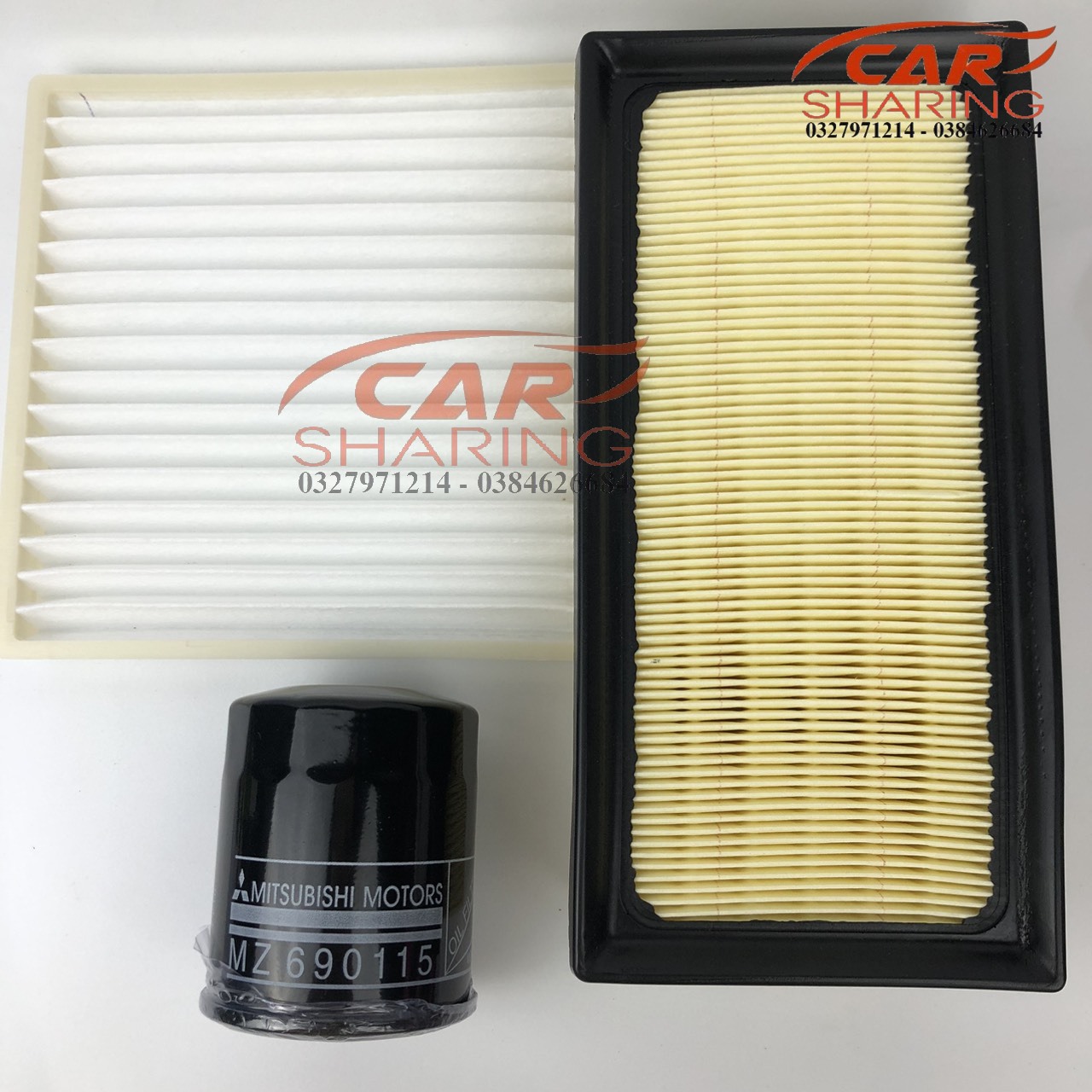 Combo 3 lọc dùng cho xe mitsu xpander -oem