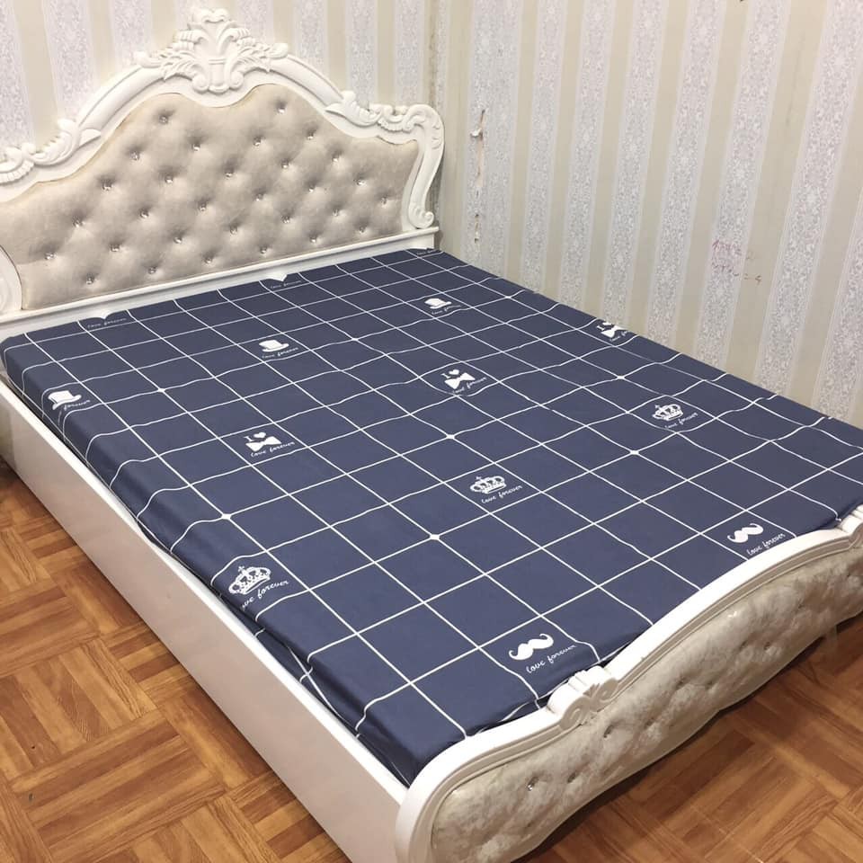 Ga chống thấm cotton cao cấp, họa tiết ngộ nghĩnh, không gây nóng, bí