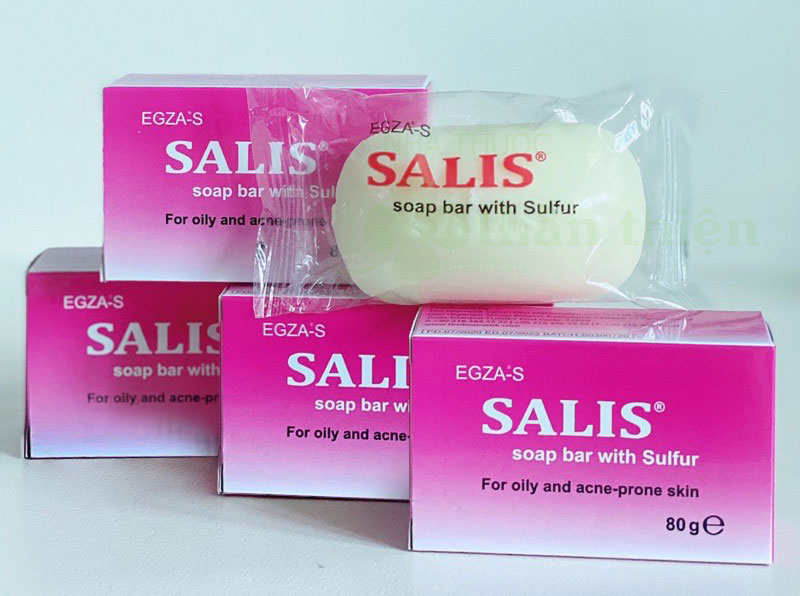 Xà bông tắm mụn salis soap bar 80g