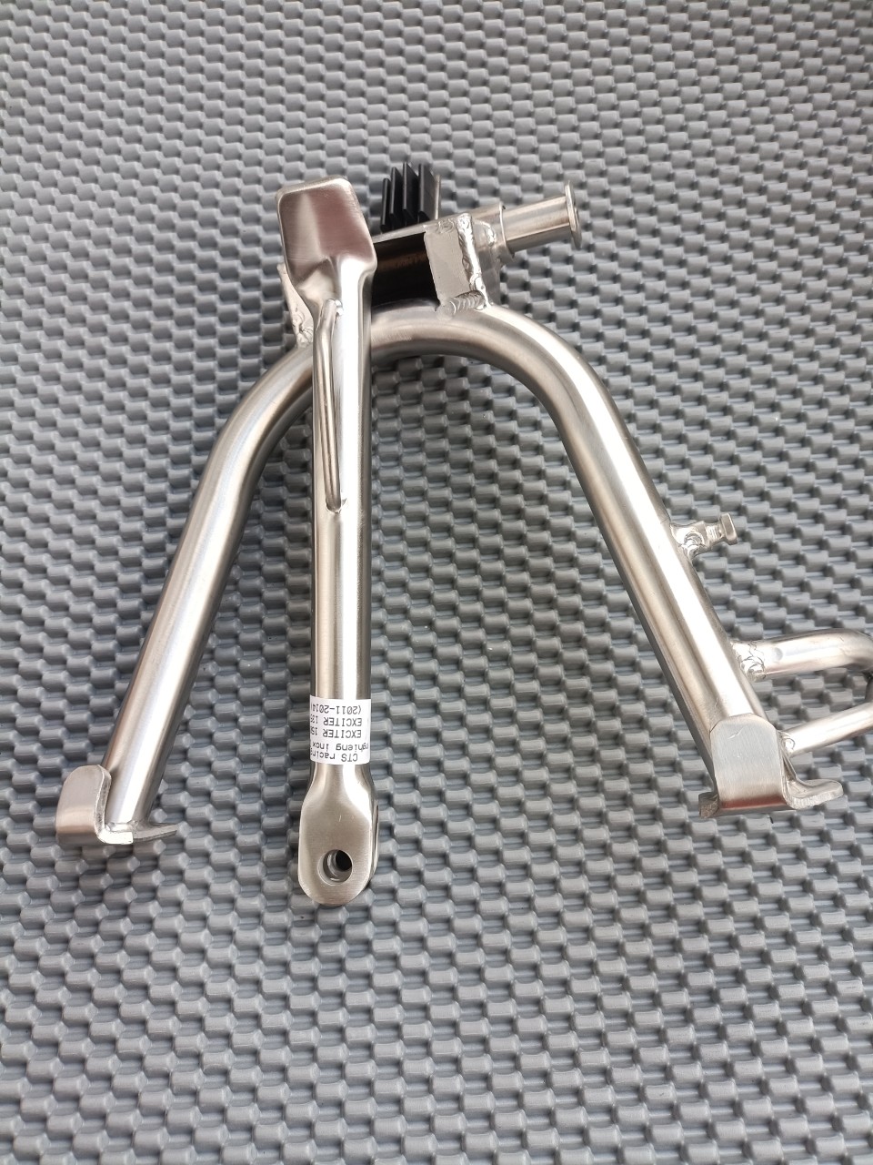 Bộ chống đứng + chống nghiêng xe ex150 - ex135 inox 304 đặc