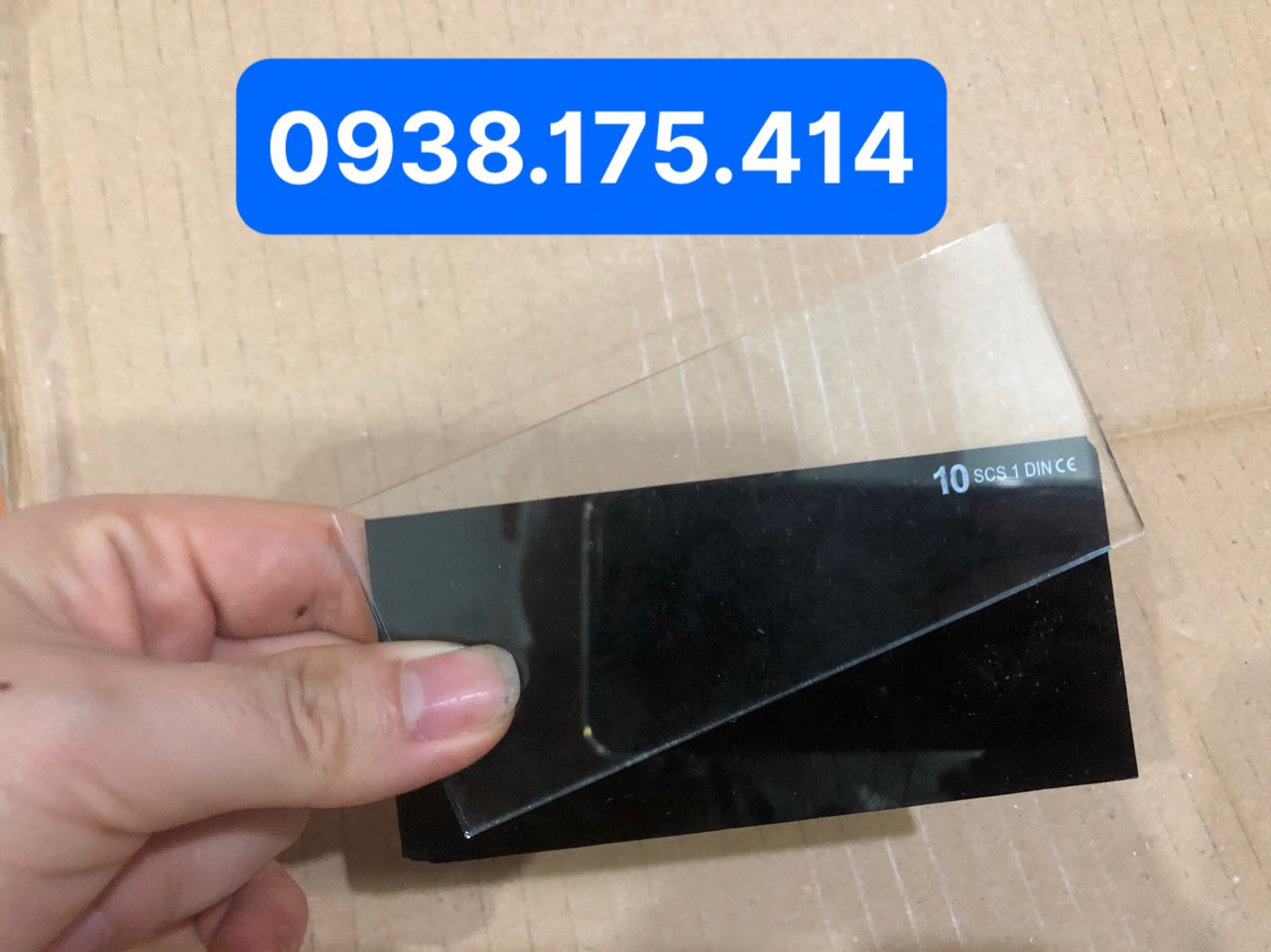 Bộ kính hàn đen + kính hàn trắng Đức