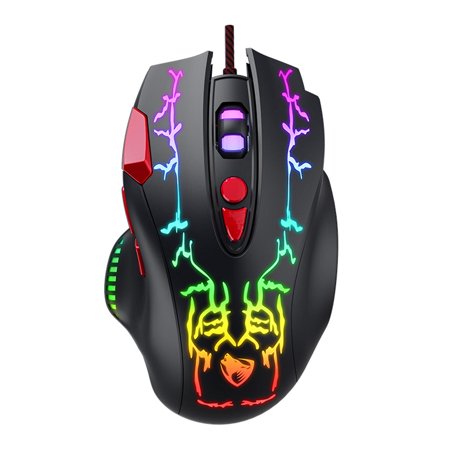 Chuột chơi game chuột máy tính mouse t - wolf g550 gaming dành cho dân văn phòng, game thủ