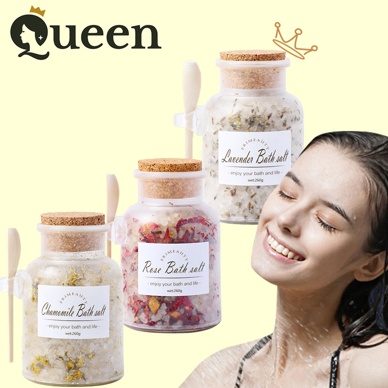 Muối tắm 260g ngâm nước, ngâm chân Muối tắm làm sạch và dưỡng ẩm