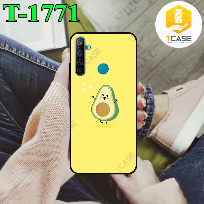 Ốp lưng Tcase dành cho Realme 5i in hình trái bơ