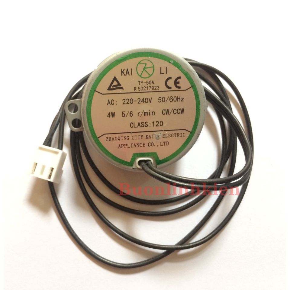 Động cơ quạt hơi nước 220vac 4w, motor quạt, tuốc năng quạt điện
