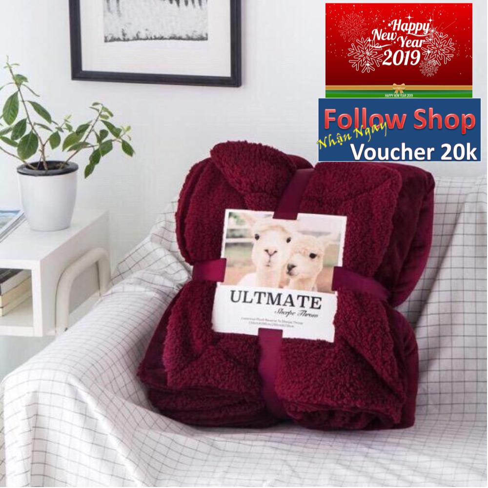 Chăn lông cừu tuyết Ultimate Sherpa Throw 2 x 2,3 m