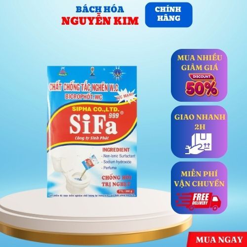 ⚡Bột thông cầu 200g Sifa cực mạnh 5 phút cao cấp⚡