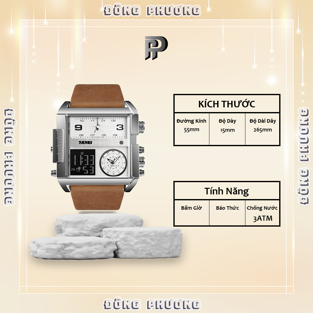 Đồng hồ đeo tay chính hãng skmei 1391 - đồng hồ điện tử skmei timemaster
