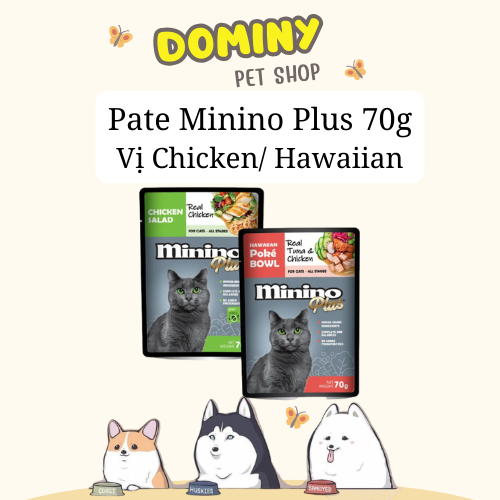 Thức Ăn Cho Mèo Pate Minino