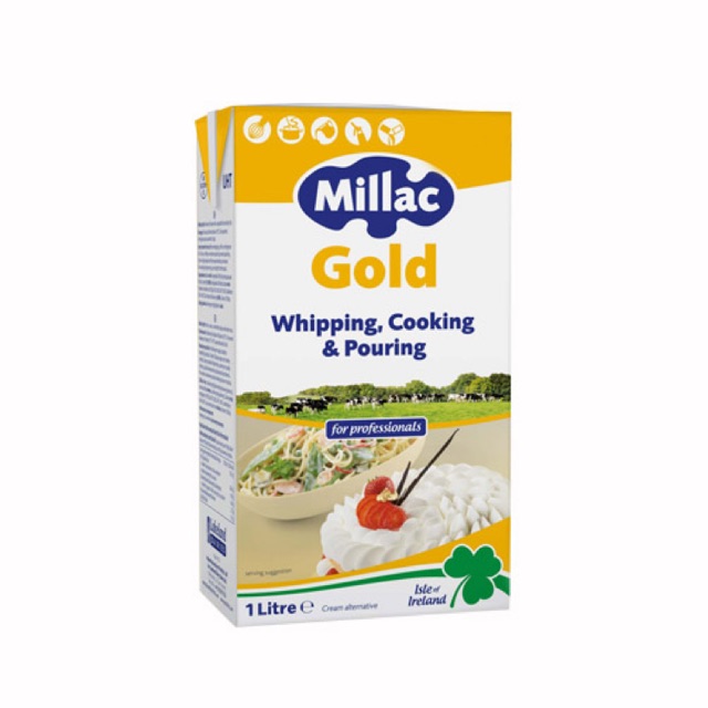 Kem sữa Gold Whipping cooking 1L