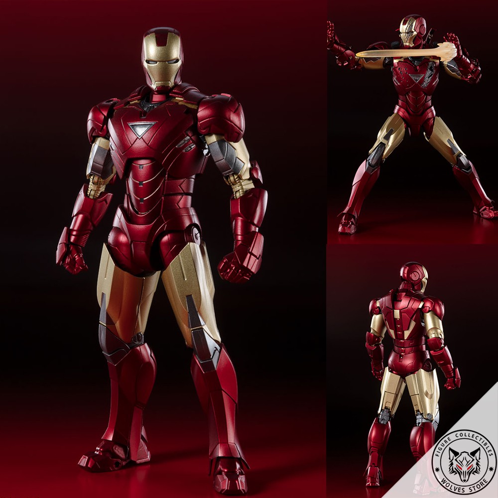 Mô hình chính hãng shf: iron man mk6