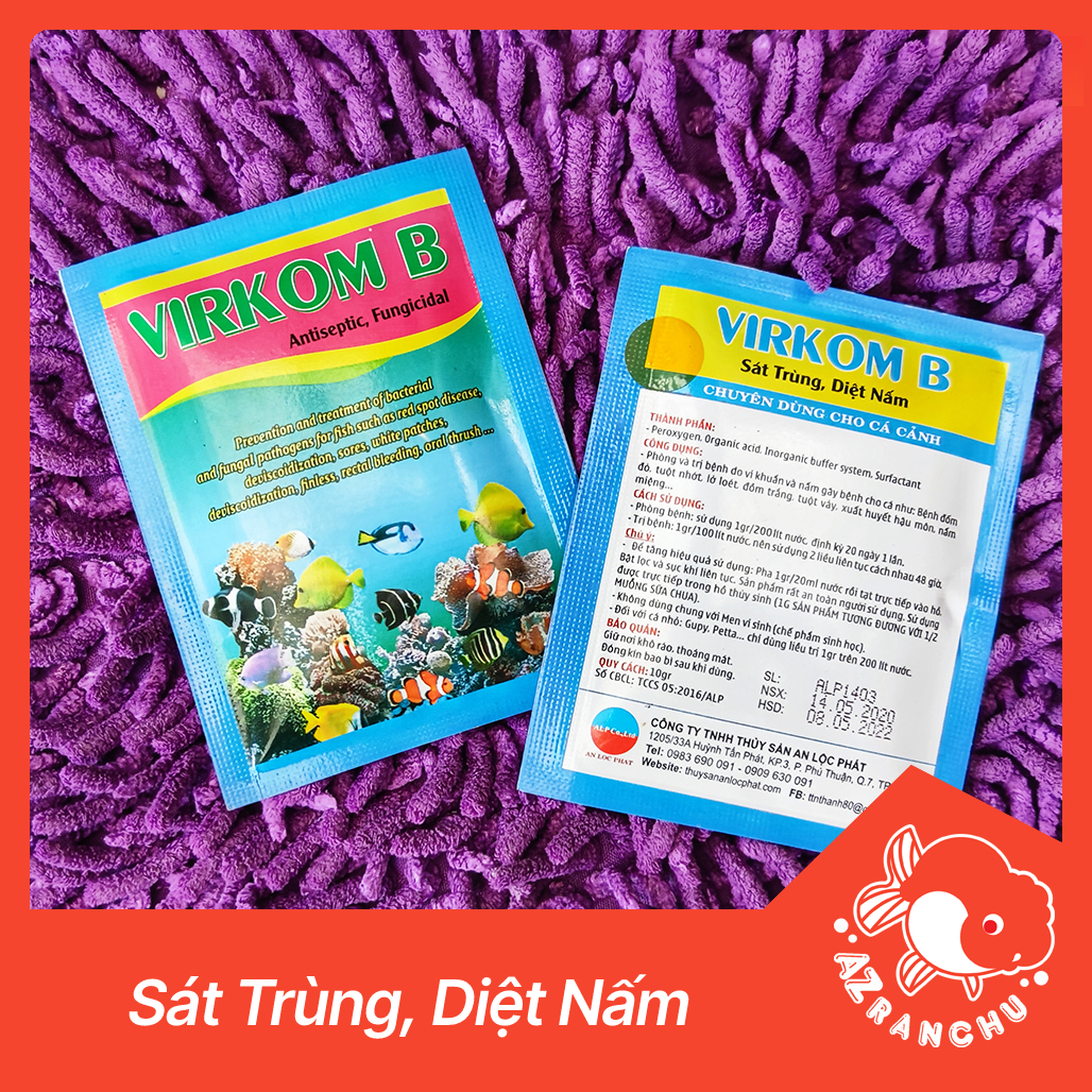 Virkom B | Sát trùng diệt nấm - AZRanchu