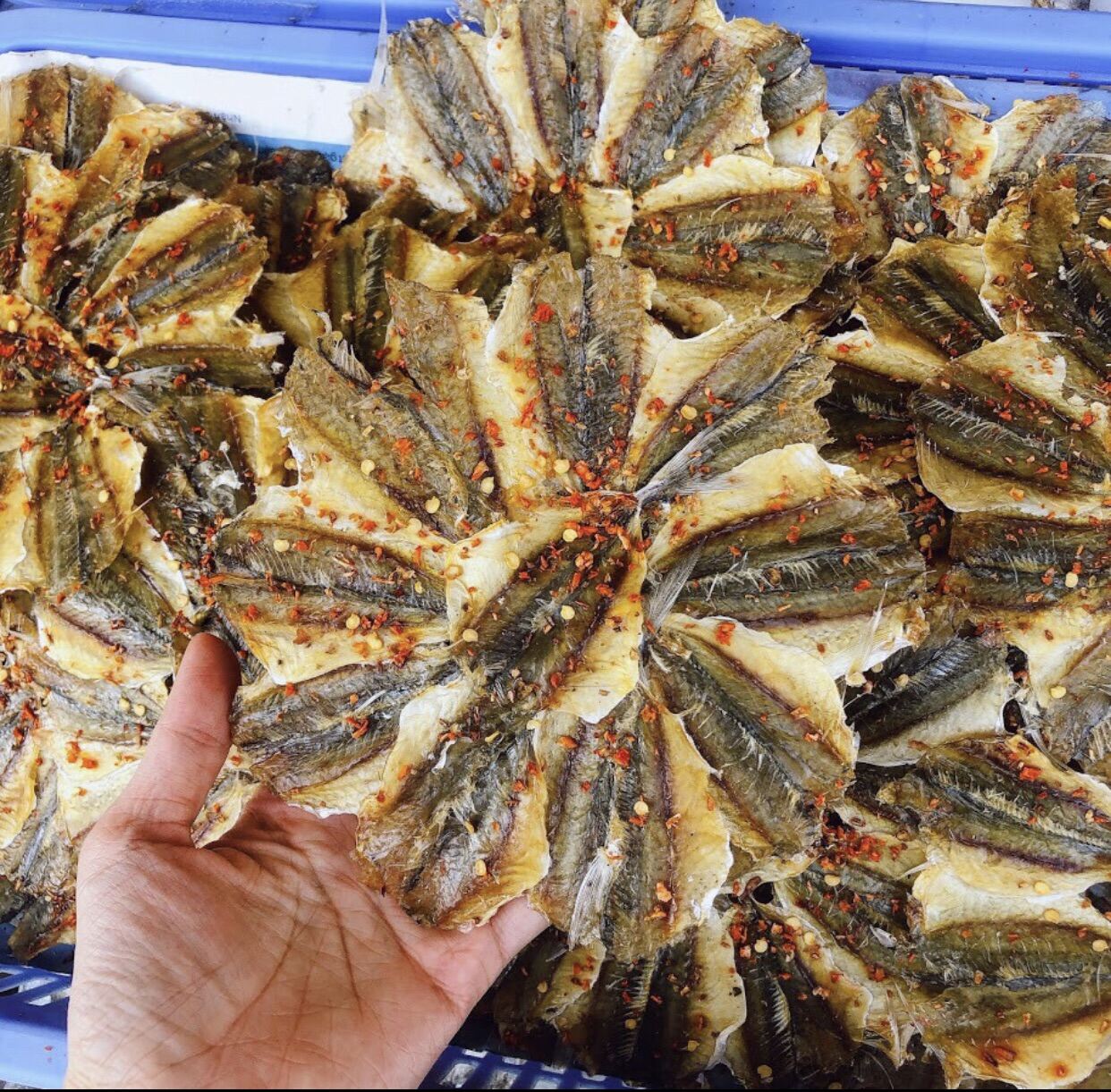 500gr khô cá chỉ vàng vị mặn ngọt vừa ăn hao cơm