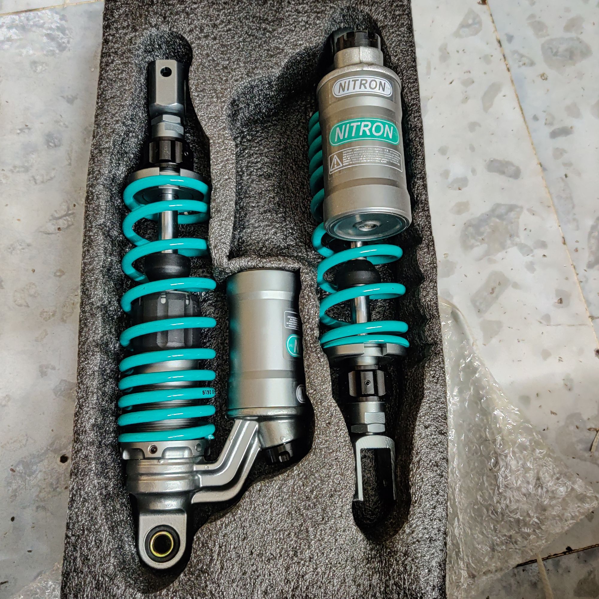 Phuộc nitron bình dầu nouvo nvx airblade dylan