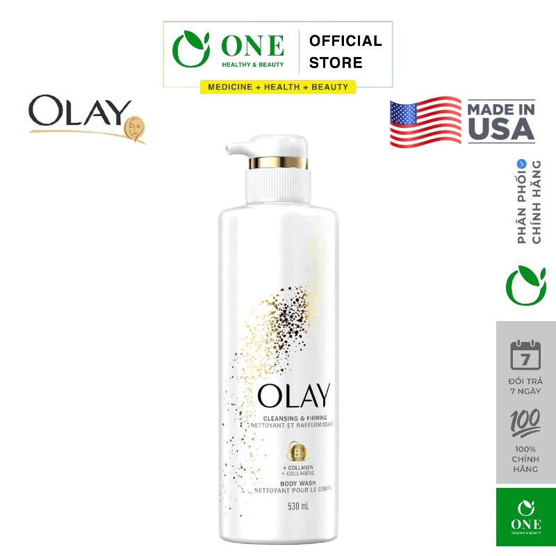Sữa tắm săn chắc da Olay Collagen B3+ 530ml