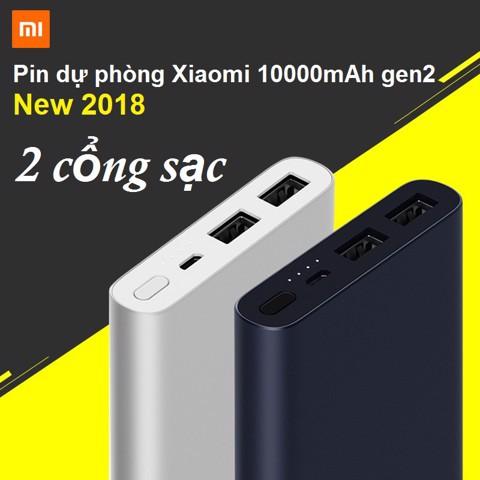 Pin sạc dự phòng xiaomi 10000 mah