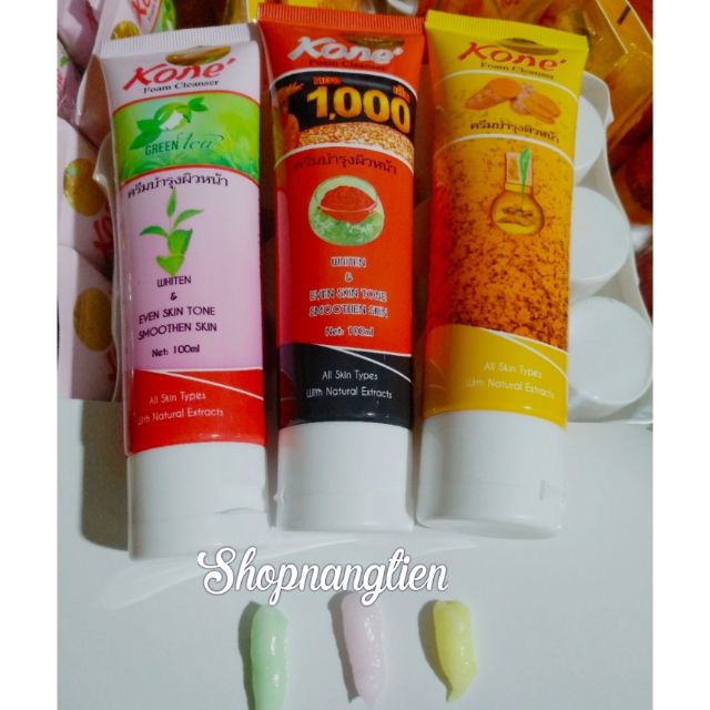 Sữa rửa mặt kone Thái Lan