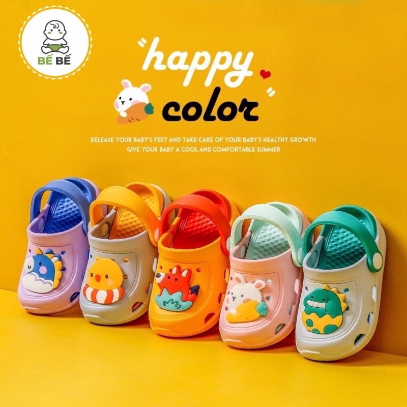 ◕❅ Dép cho bé sục trẻ em mario cho bé 15-45 tuổi siêu nhẹ chống trơn trượt thoáng khí SM5