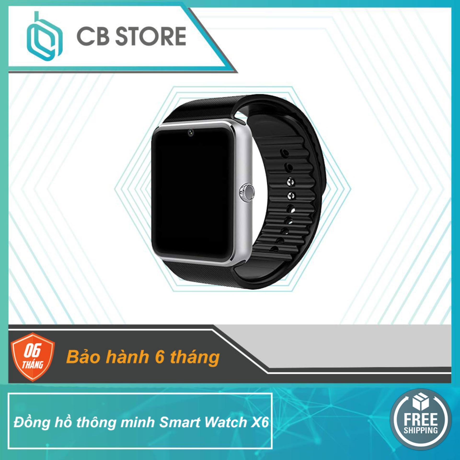 Đồng hồ thông minh Smart Watch X6 Màn Hình Cong Cao cấp bản Quốc Tế - Đồng hồ thông minh chống nước, Đồng hồ thông minh trẻ em, Đồng hồ thông minh có wifi, Đồng hồ thông minh giá rẻ - Vòng tay thông minh Thế giới đồng hồ