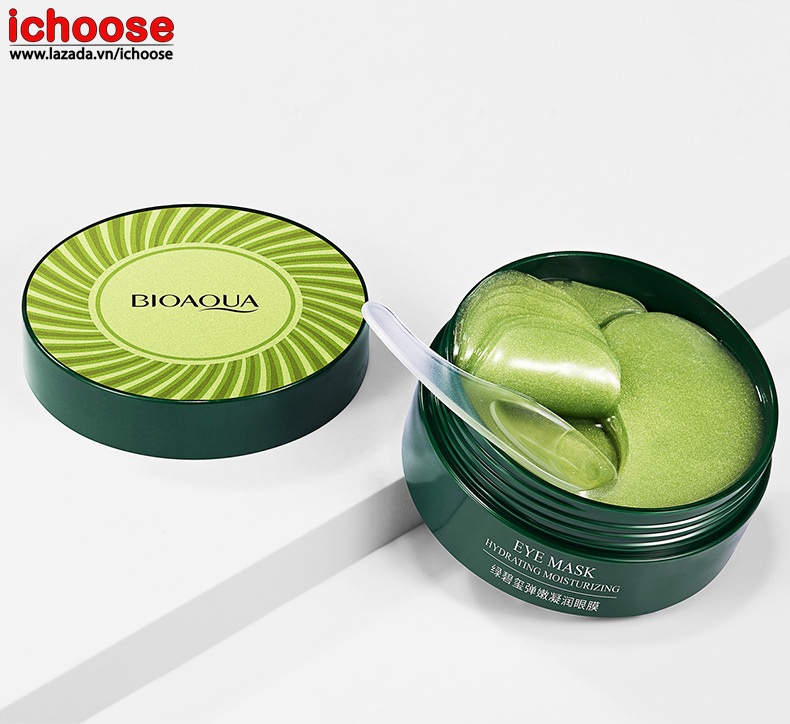 [HCM]Hộp 60 miếng Nạ mắt Bioaqua dưỡng ẩm mờ quầng thâm và bọng mắt