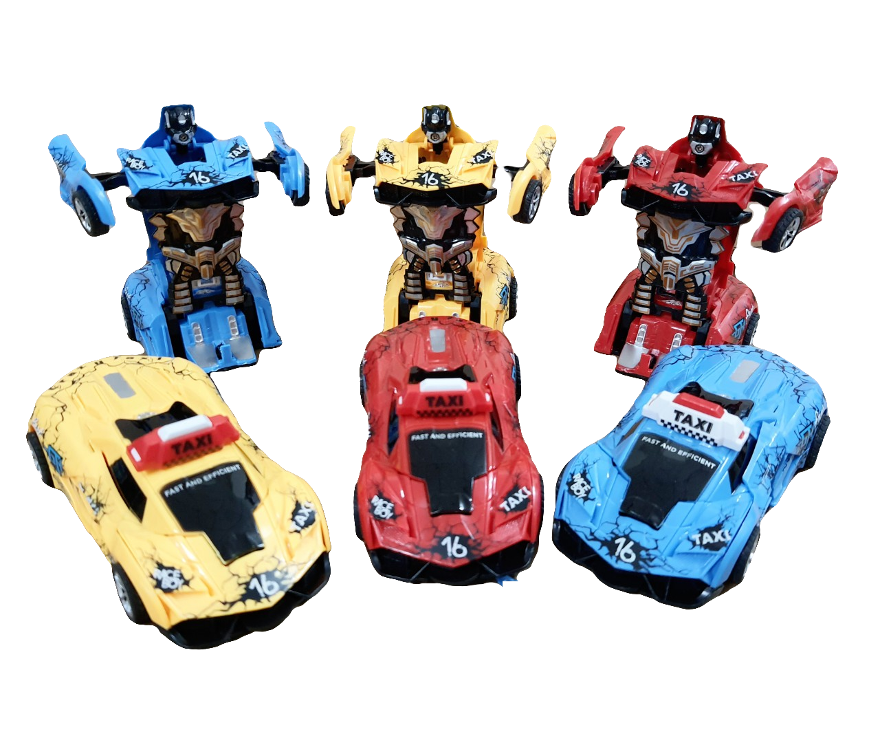 Ô Tô Biến Hình Robot Transformers 2in1 Chạy Đà Siêu Ngầu