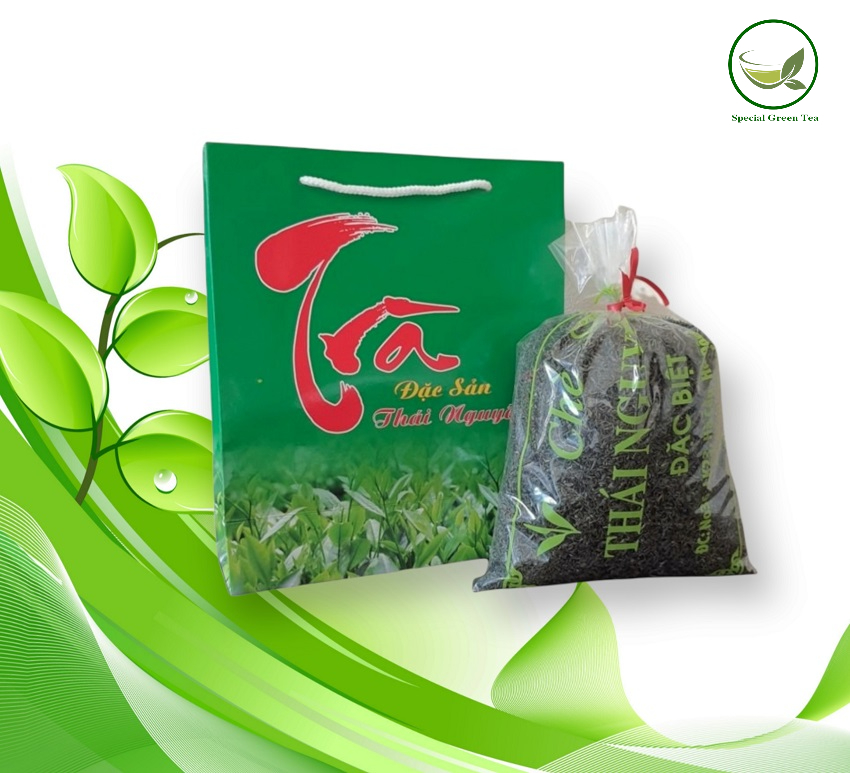 Trà thái nguyên tân cương đặc biệt loại 500 gr, hậu đậm, thơm ngon nước xanh - thiên hương trà