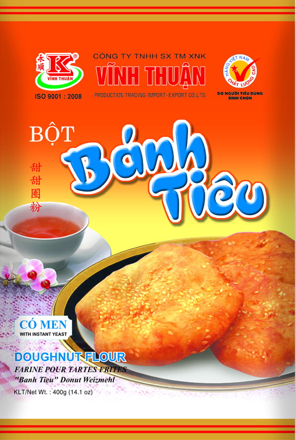 Bột bánh tiêu có men Vĩnh Thuận 400g